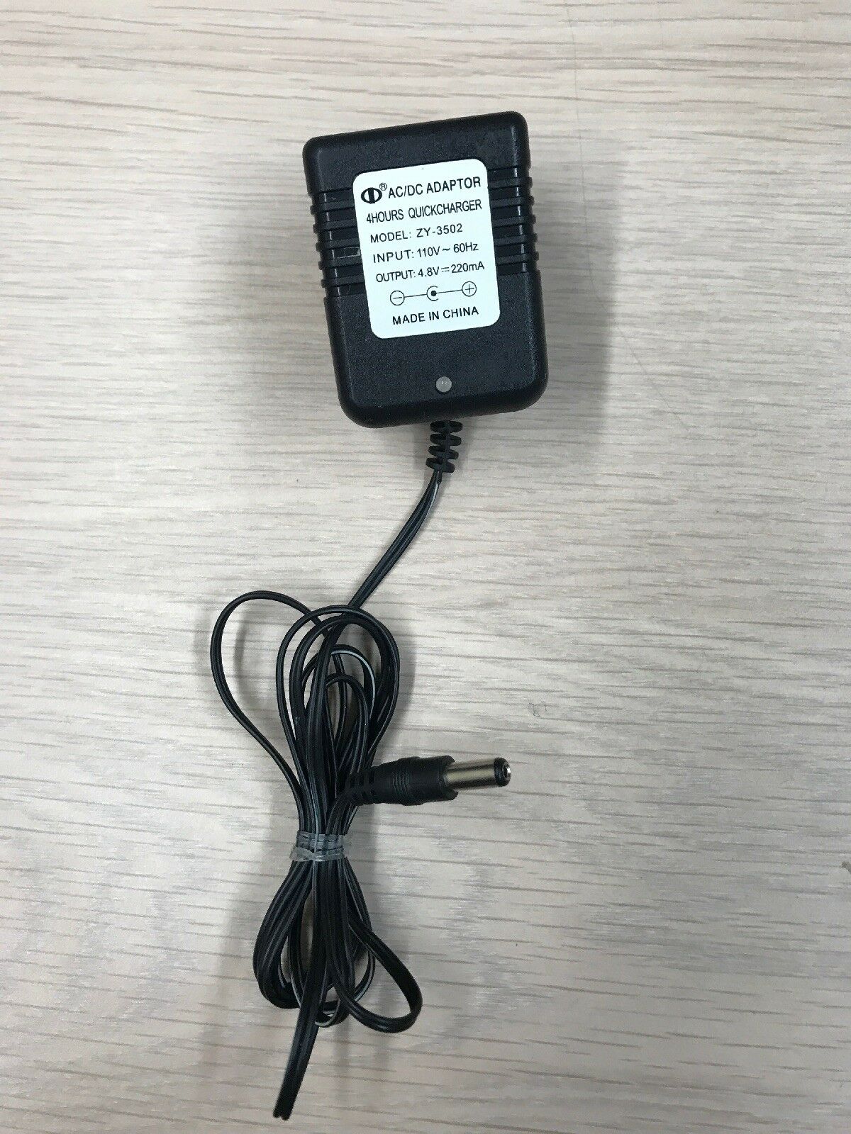 *Brand NEW*4.8V 220mA AC/DC Adapter 4 Hours Quick Charger ZY-3502 POWER SUPPLY